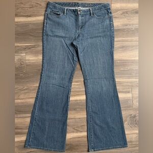 LOFT Modern Flare Jeans Size 14T